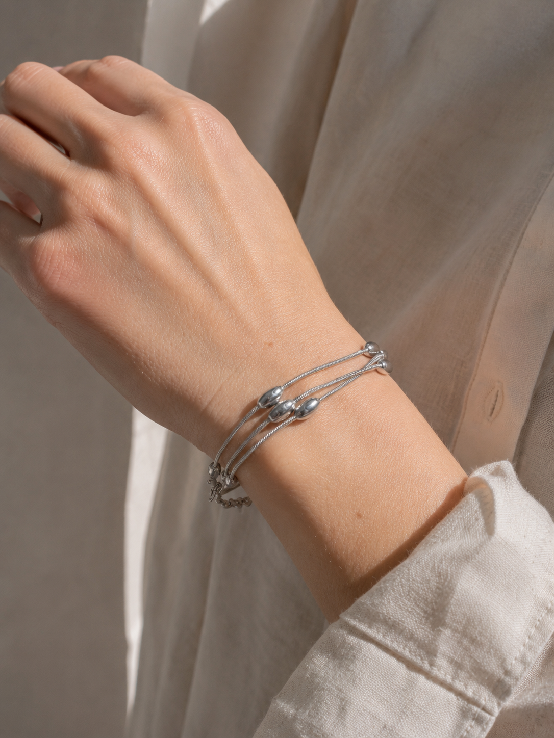 Bracciale Collana Multifilo
