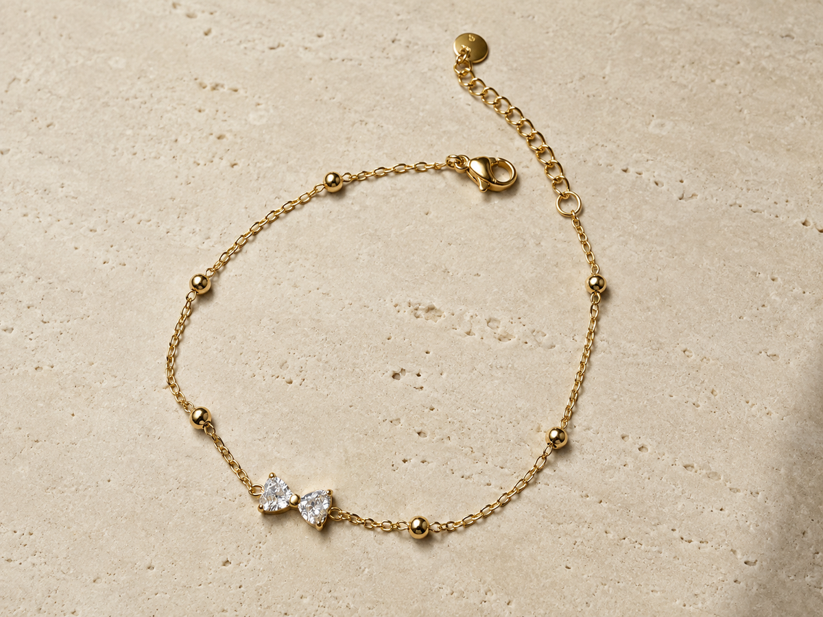 Bracciale Fiocco con Zirconi