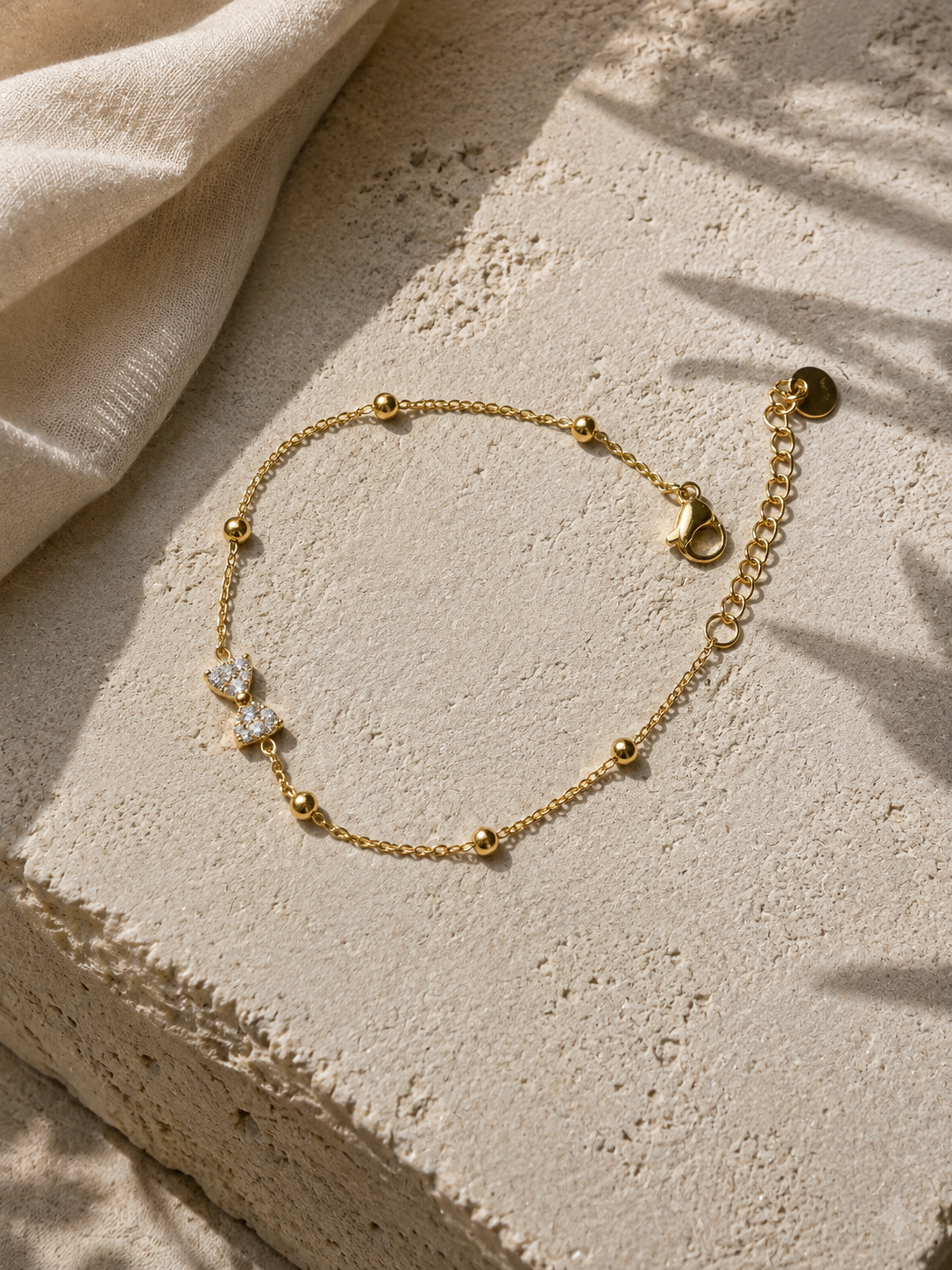 Bracciale Fiocco con Zirconi