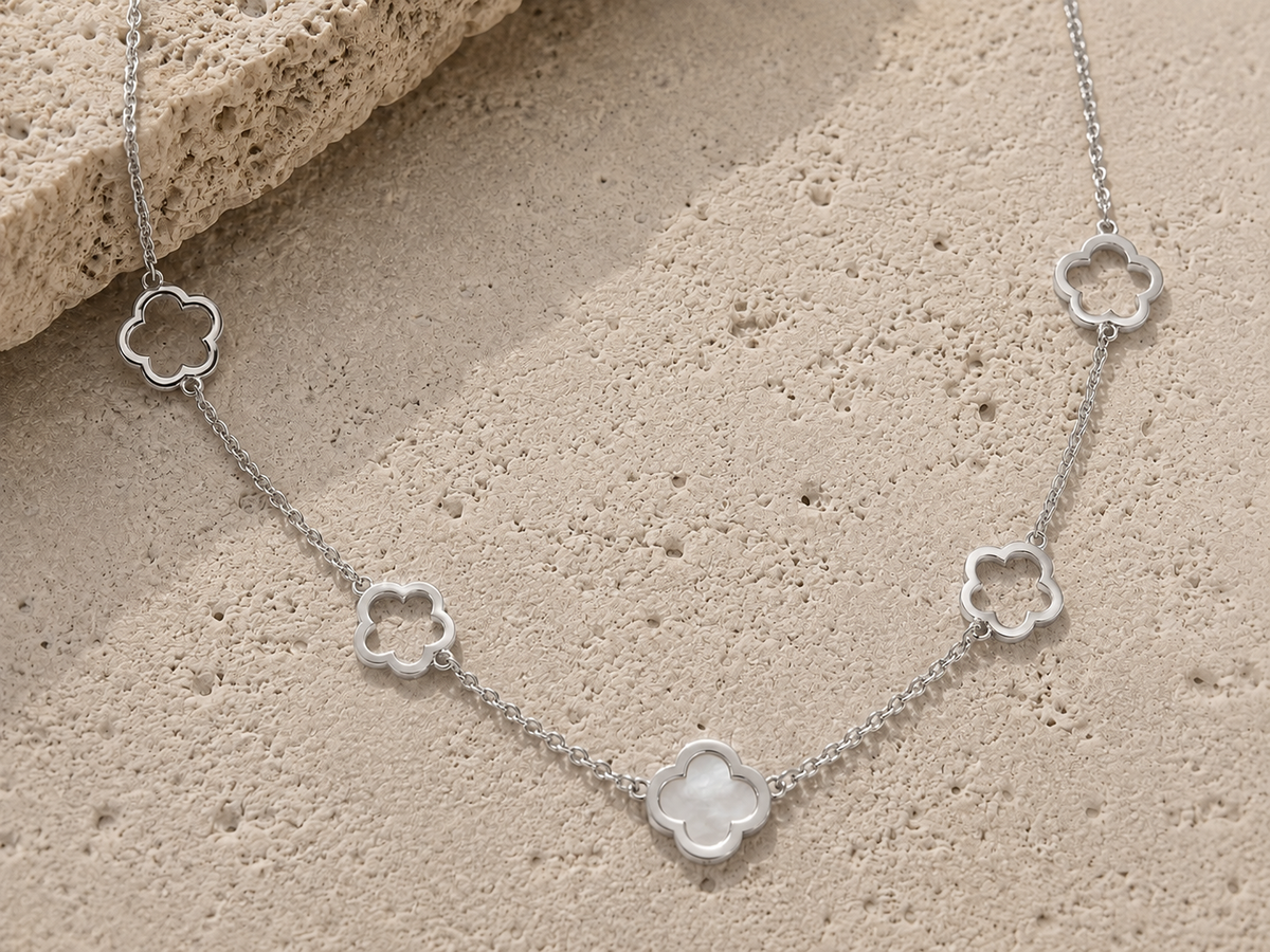 Collana Fiori in Madreperla