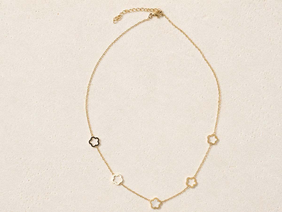 Collana Fiori in Madreperla