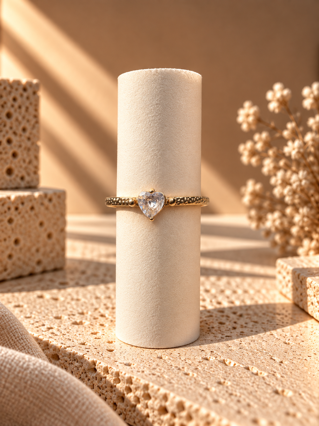 Anello Cuore Luce