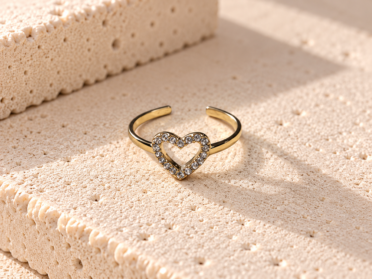 Anello Cuore di Luce