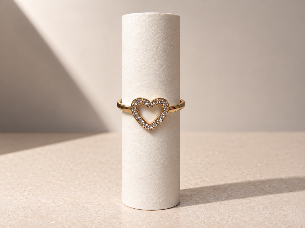 Anello Cuore di Luce