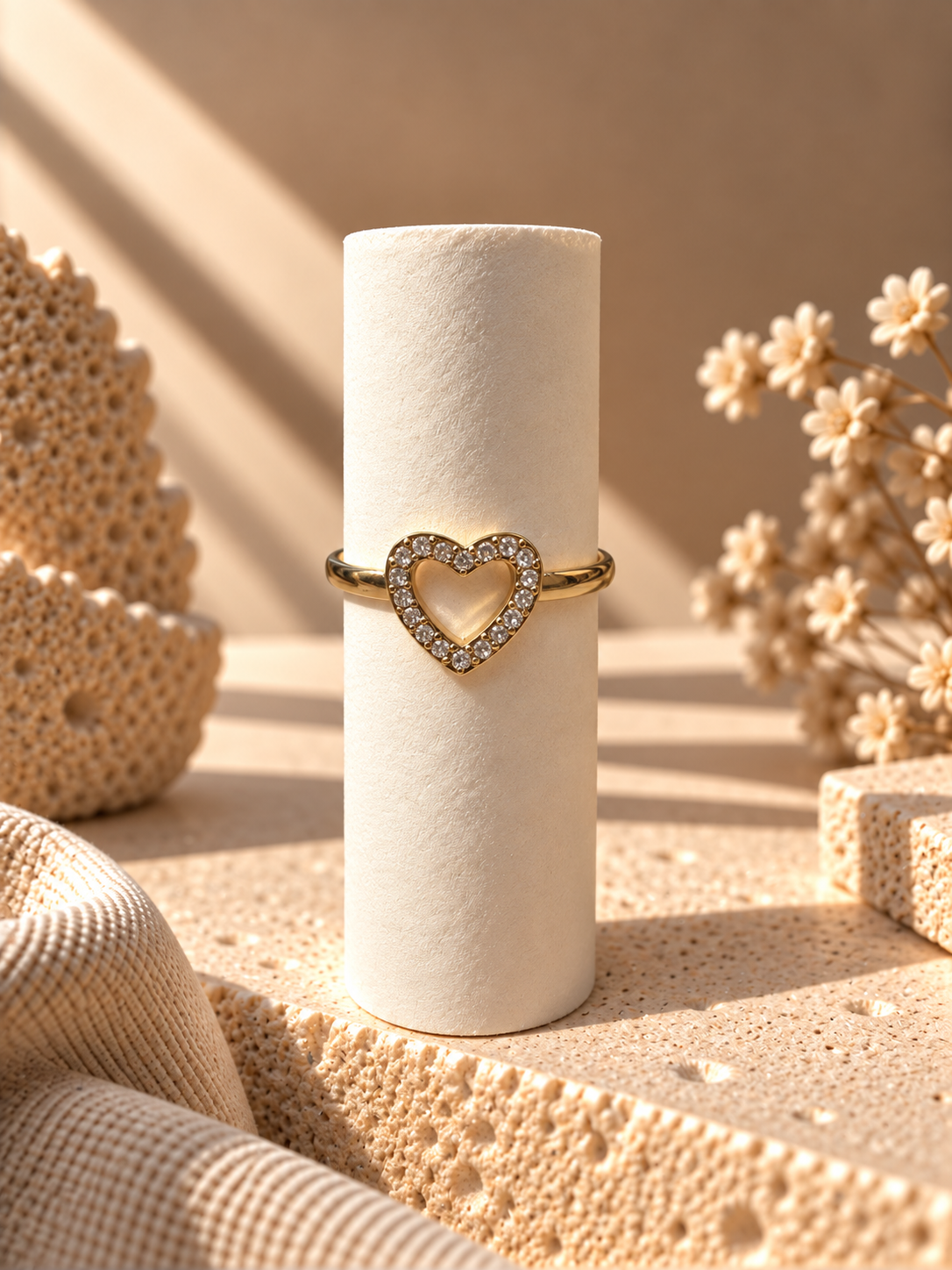 Anello Cuore di Luce