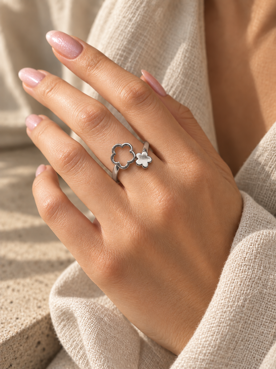 Anello Duo Fiore