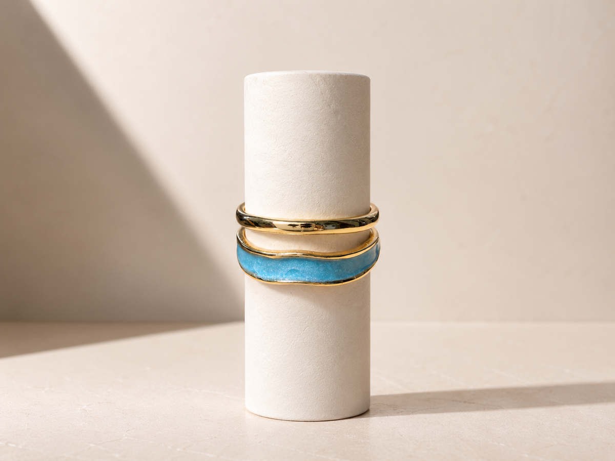 Anello Onda Azzurra