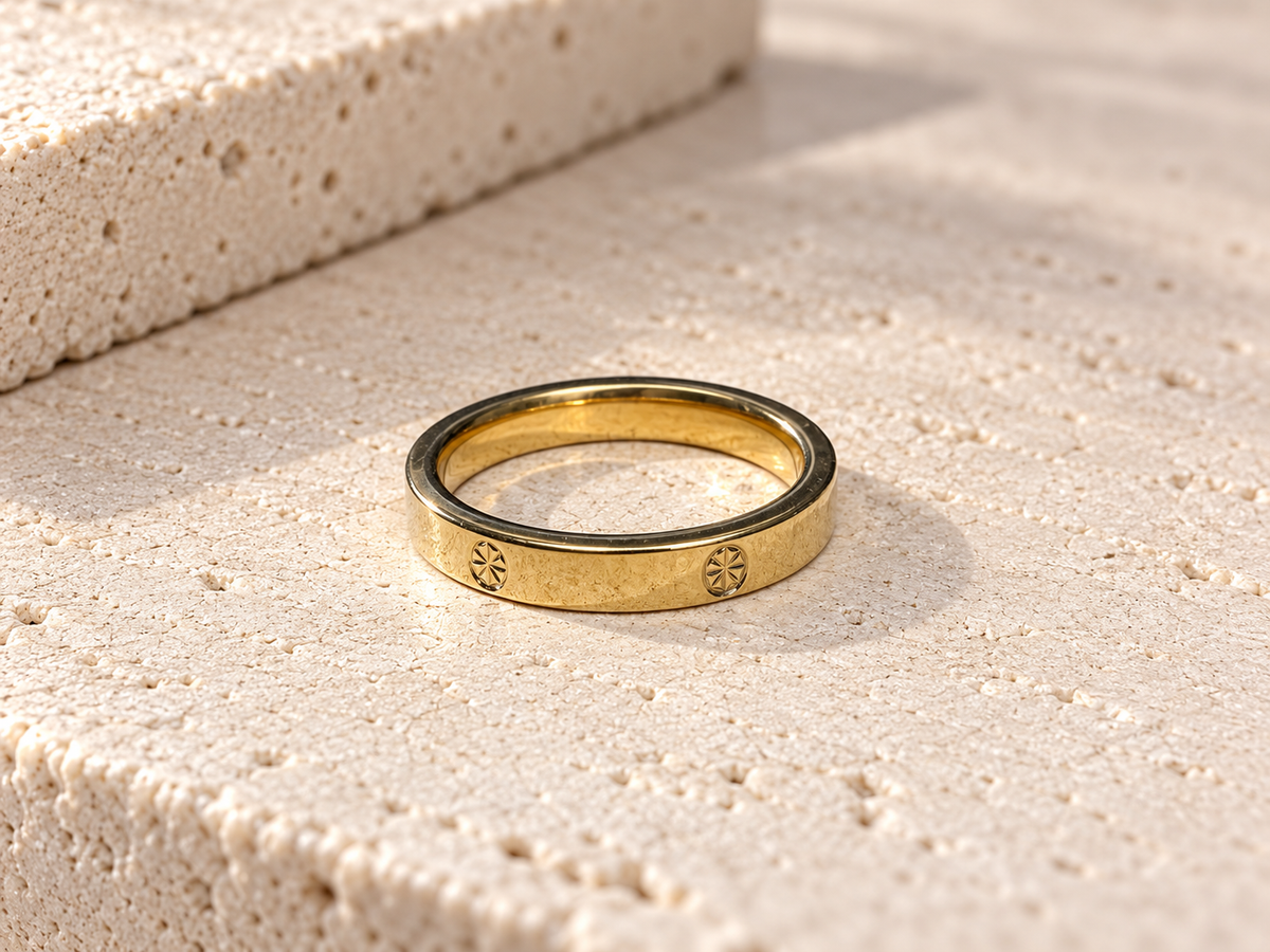 Anello Sigillo Solare