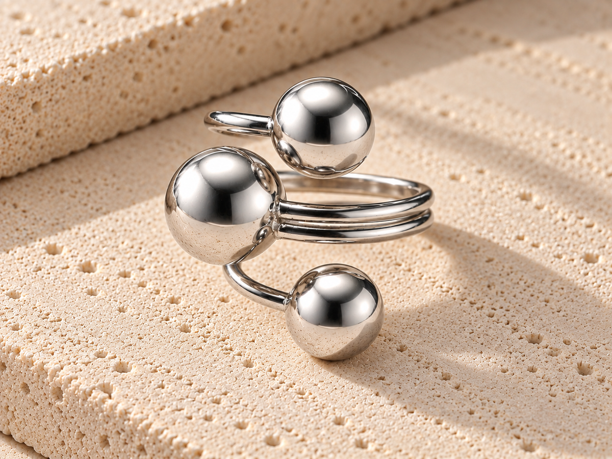 Anello Tre Sfere