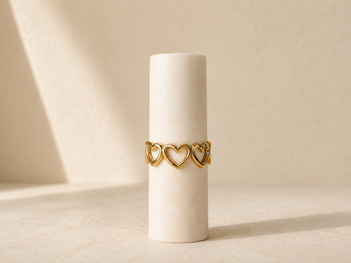 Anello Cuori
