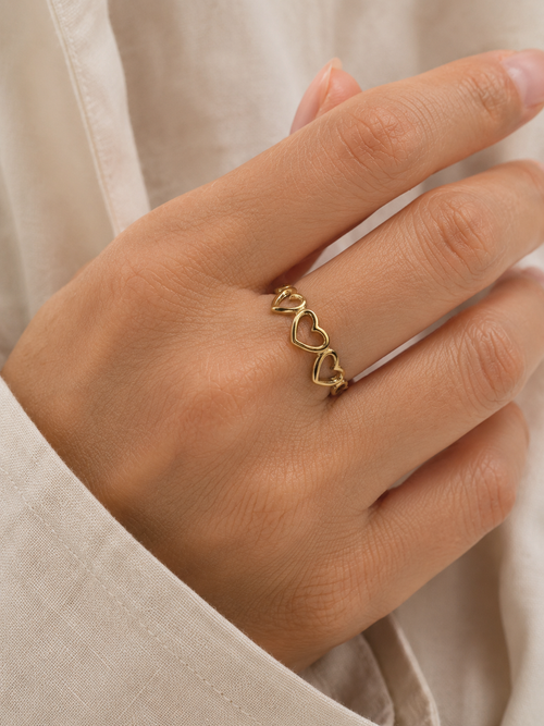 Anello Cuori