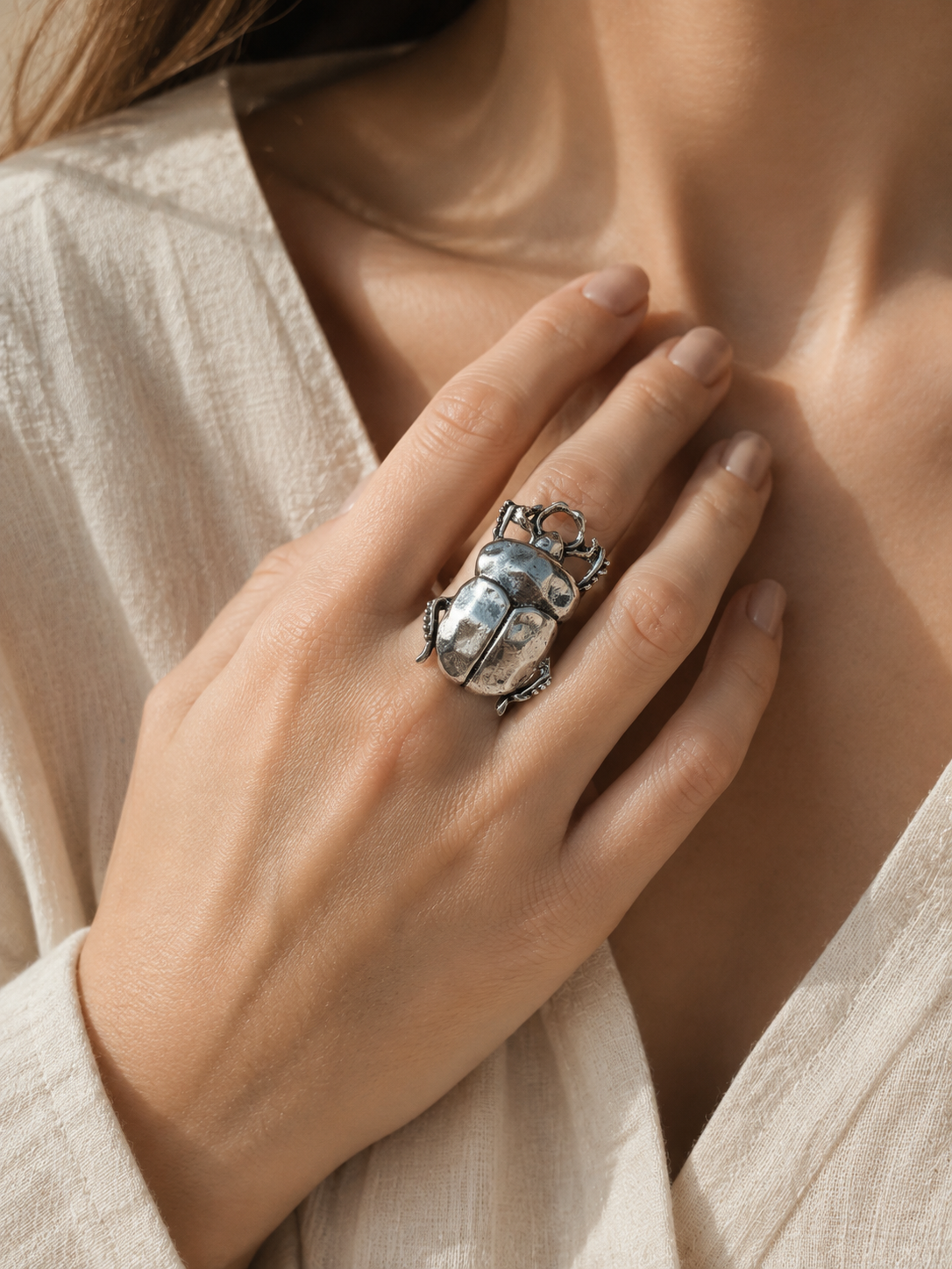 Anello Scarabeo