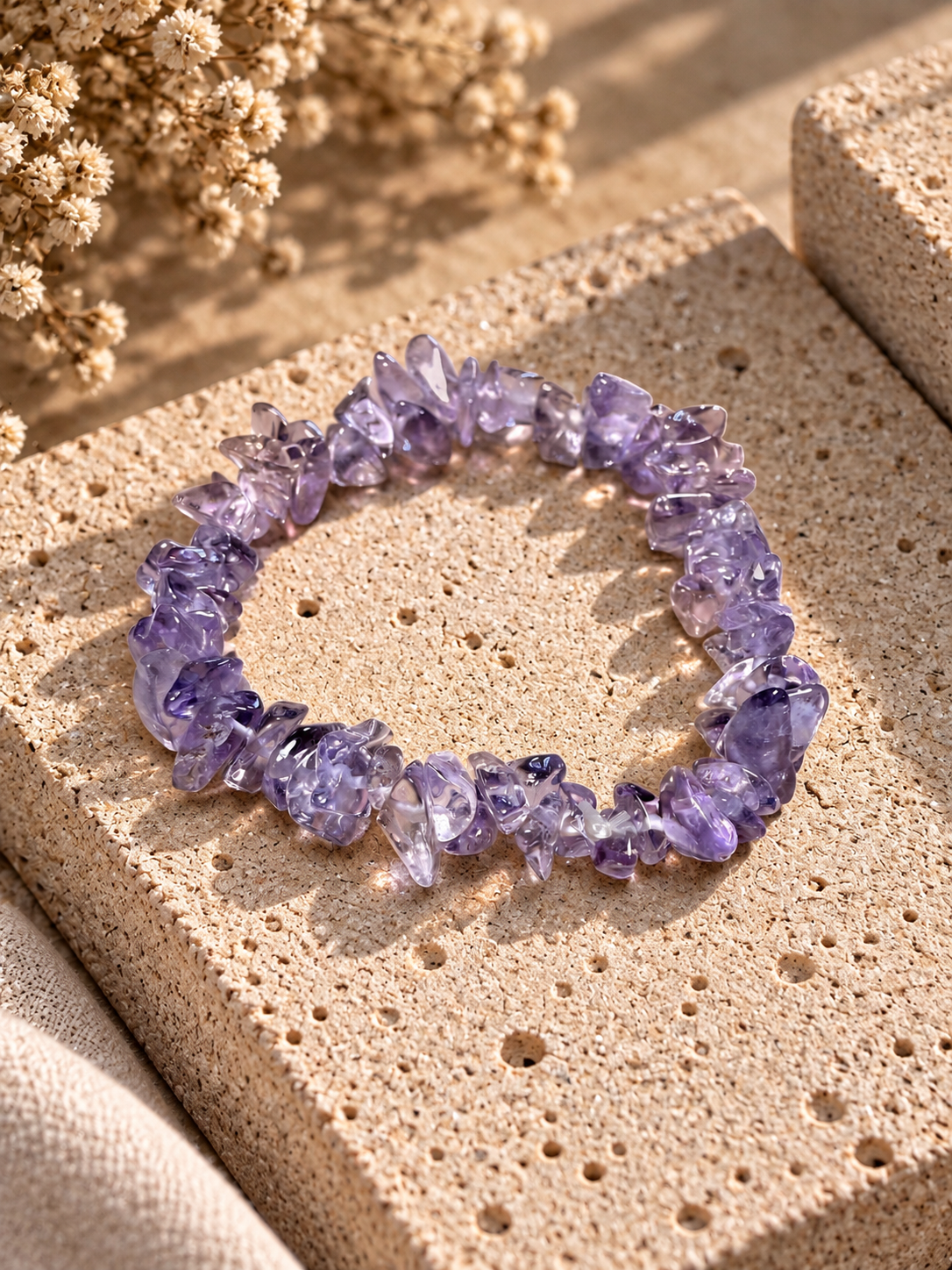Bracciale Ametista Chips