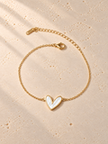 Bracciale Cuore Madreperla