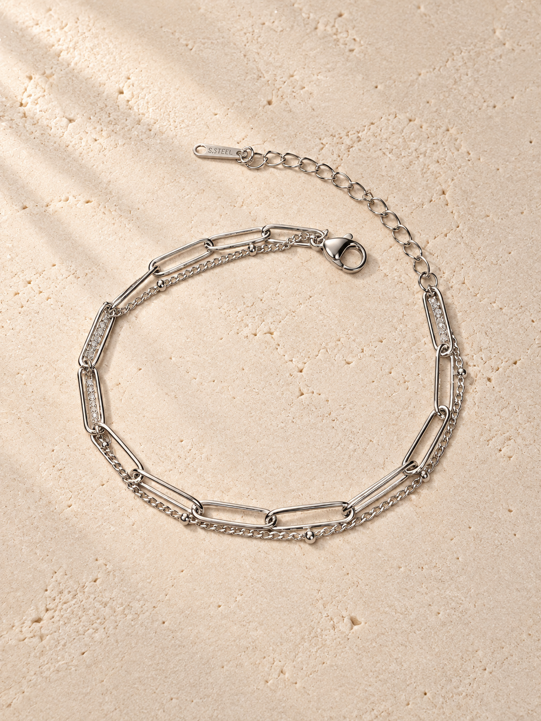 Bracciale Doppia Catena