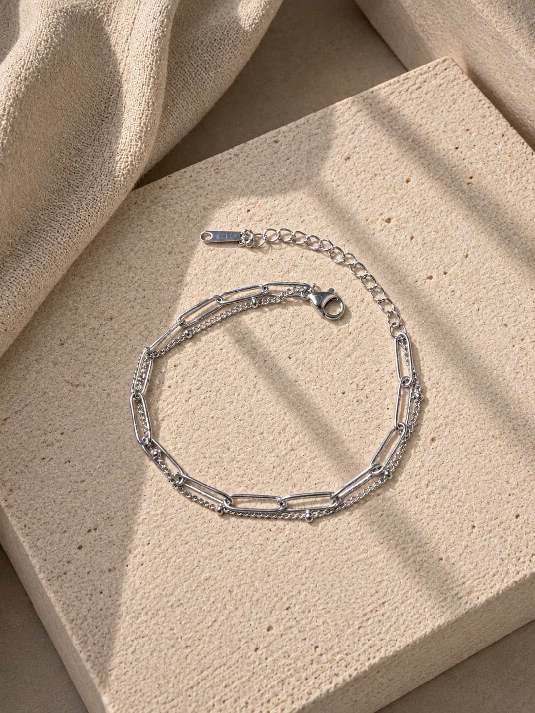 Bracciale Doppia Catena