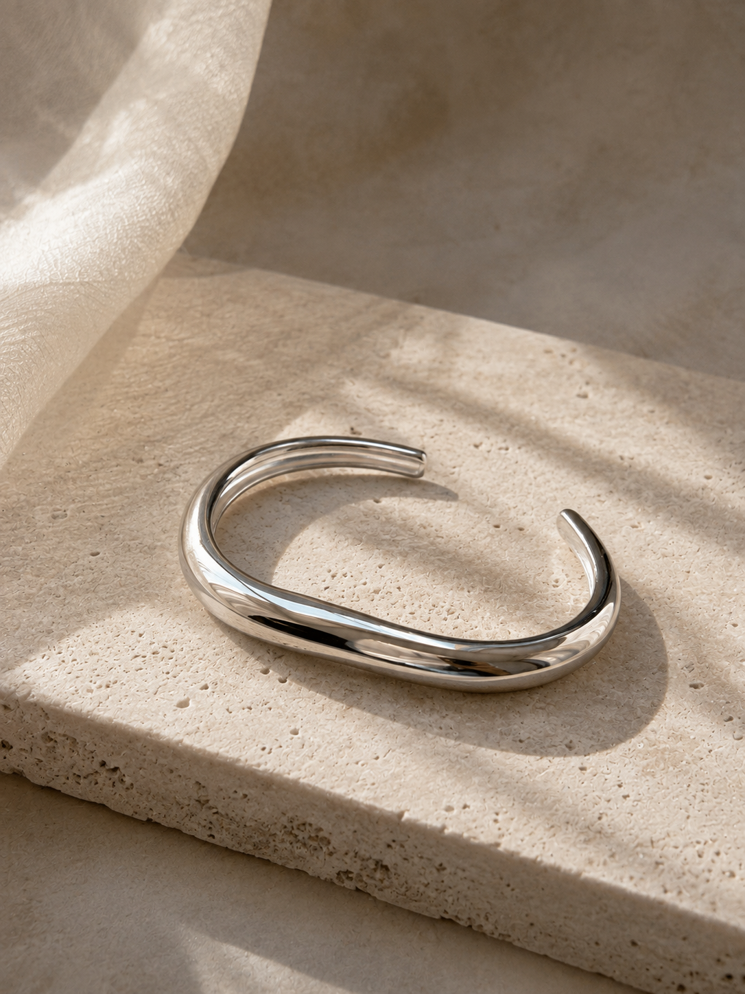 Bracciale Rigido Ondulato