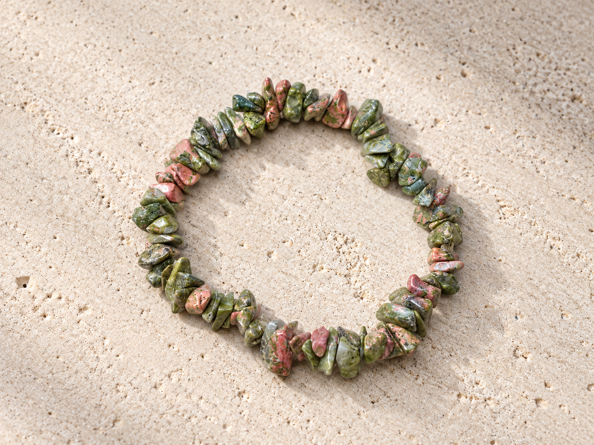 Bracciale Unakite Chips