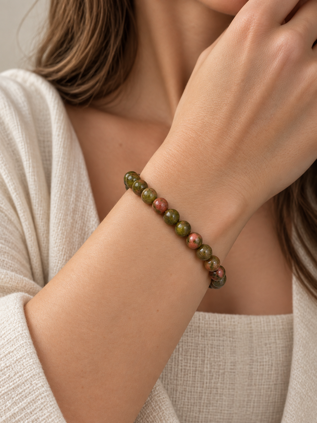 Bracciale Unakite