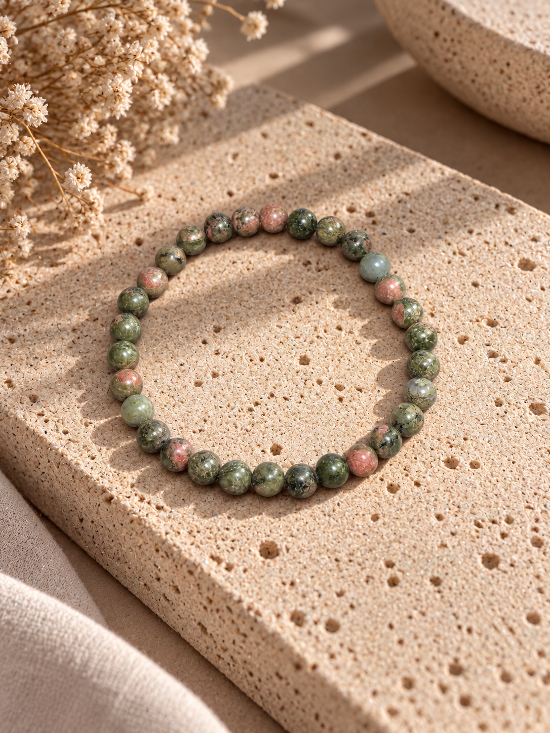 Bracciale Unakite