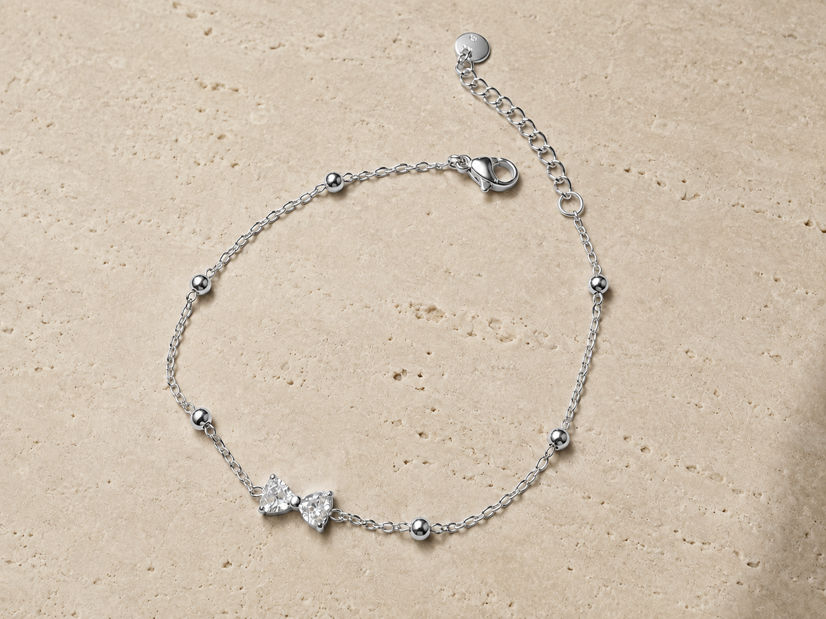 Bracciale Fiocco con Zirconi