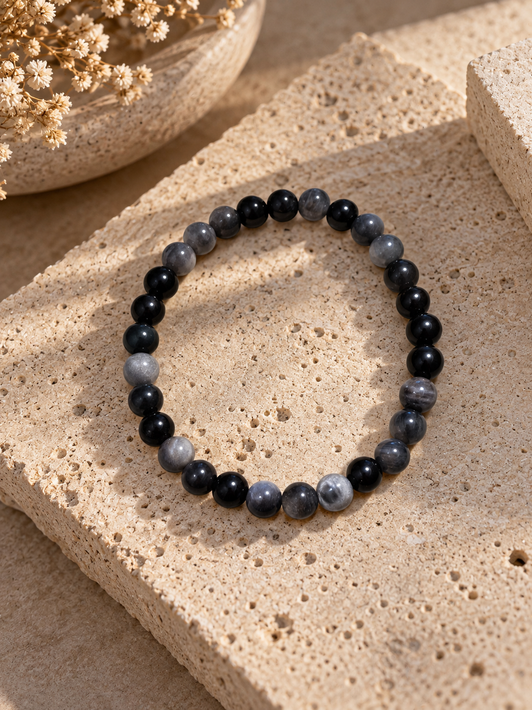 Bracciale Ossidiana Argento