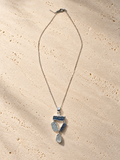 Collana Acquamarina Grezza