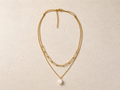Collana Doppia con Perla Barocca