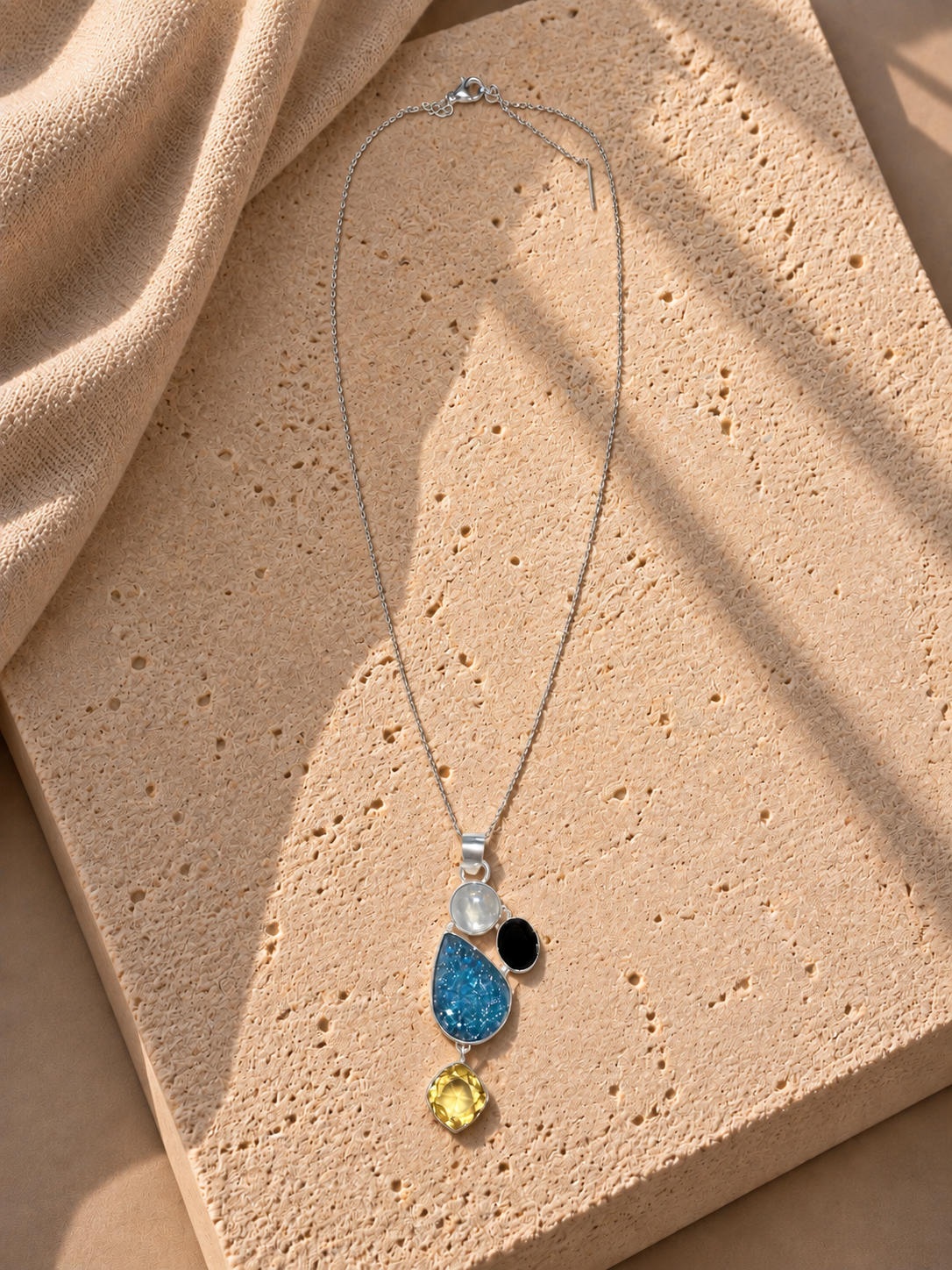 Collana Quattro Pietre