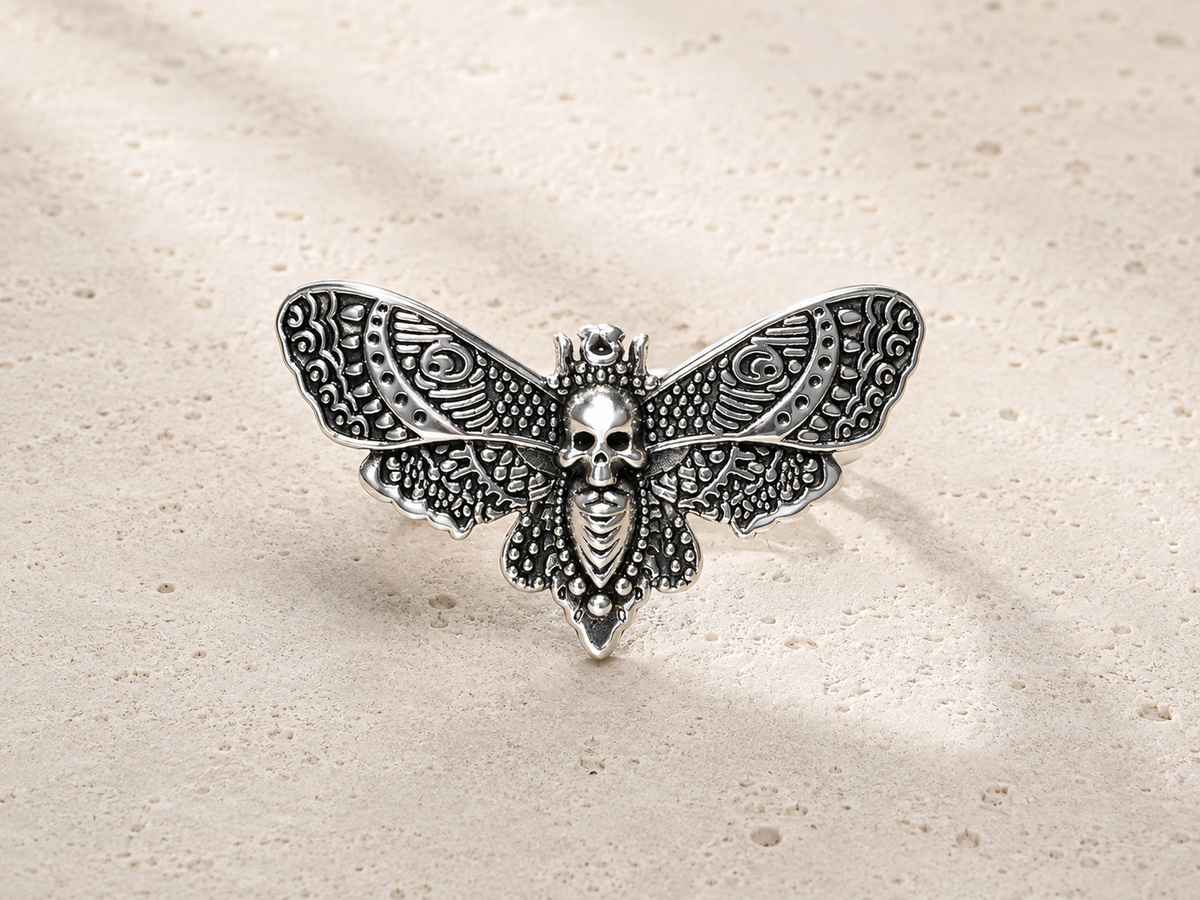 Anello Falena Teschio