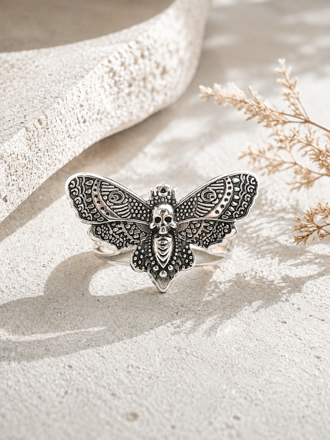 Anello Falena Teschio